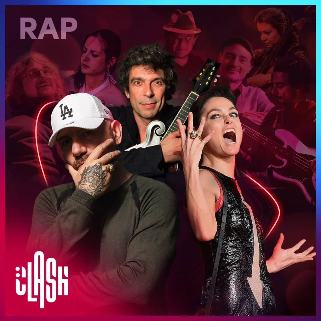 CLASH RAP, Lucariello, Petra Magoni et Féloche